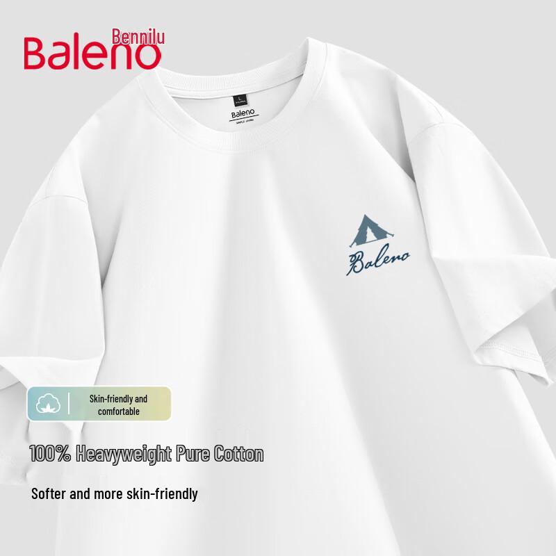 Baleno Men s 220G Heavy Cotton Trendy Sunrise Print T-Shirt XL