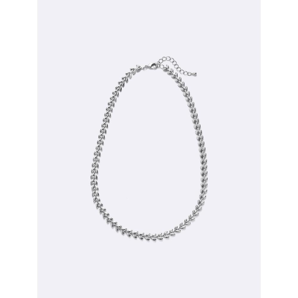 

Ожерелье-цепочка с листиками от Gu by Uniqlo 85 SILVER/ONE SIZE