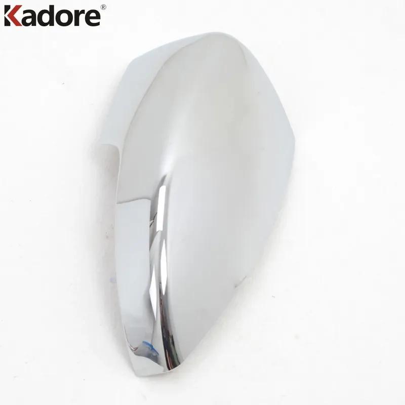 For Ford Kuga Escape 2013 2014 2015 Chrome Car Rearview Mirror Cover Trim Side Wing Mirror Cap Frame Overlay Accessories