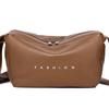 New First-layer Cowhide Foreign Trade Large-capacity Soft Leather Single Shoulder Oblique Span Bag Genuine Leather Women's Bag