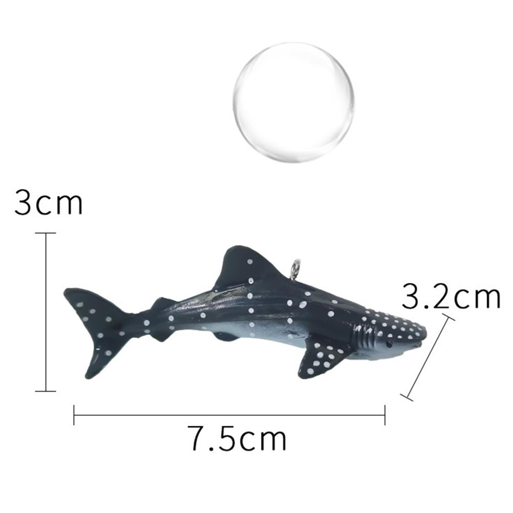 Aquarium Ornament, Floating Fish Tank Decorations, Resin Simulated Shark Blue Whale Underwater World Aquarium Ornament For Seawater And Freshwater