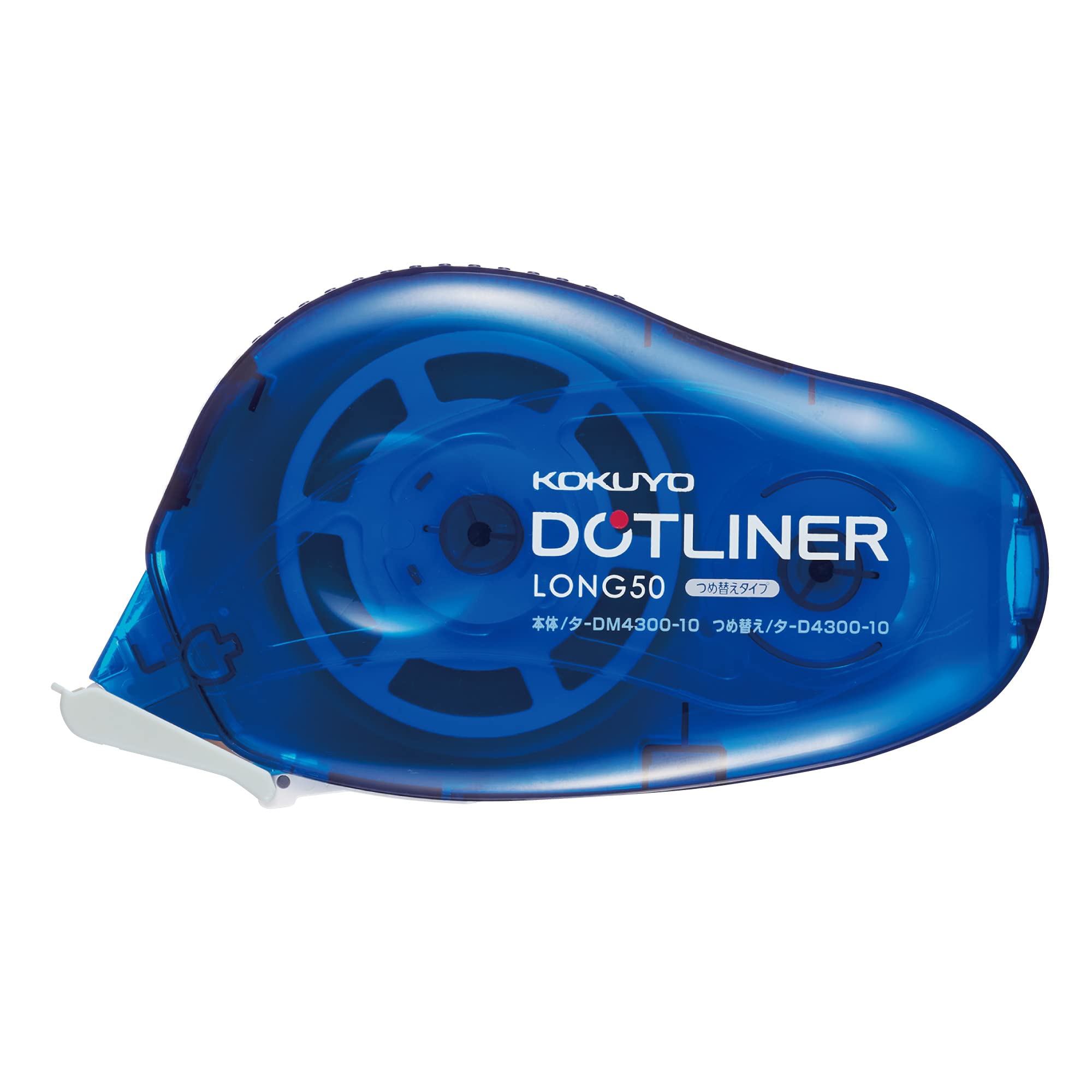 KOKUYO Dotliner Long 50 Tape Main Glue, Unit, TA-DM4300-10 синий