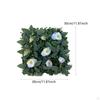 Grass Wall Panel Decor Privacy Hedge Fence Screen Artificial Plant 12 inch Green for Outdoor