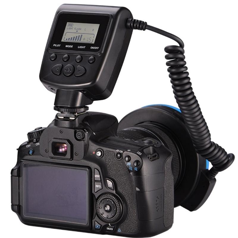 Verstellbares LED-Kamerablitzlicht mit zwei Seiten und 4 Filtern für natürliches, weiches Licht für die meisten Kameras