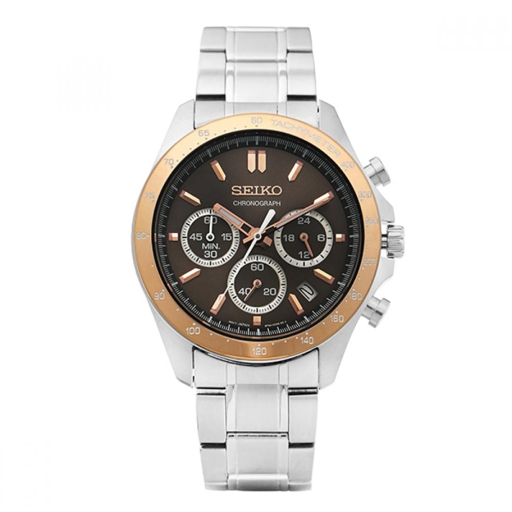 

Seiko Sbtr026 Spirit Chronograph Tachymeter Men S Metal Watch SBTR026