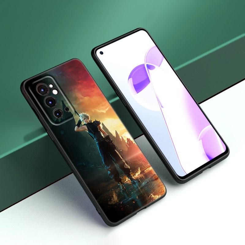 Spiel Final Fantasy Schwarze Silikon Handyhülle Für OnePlus 9 10 11 12 ACE 2V Pro 9RT 10T 10R Nord CE 2 3 Lite N10 N20 N30 5G