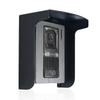 Unit Rain Cover with Sun Made of Steel for Easy Installation Intercom/Door Visor, Cold-Rolled (Black)