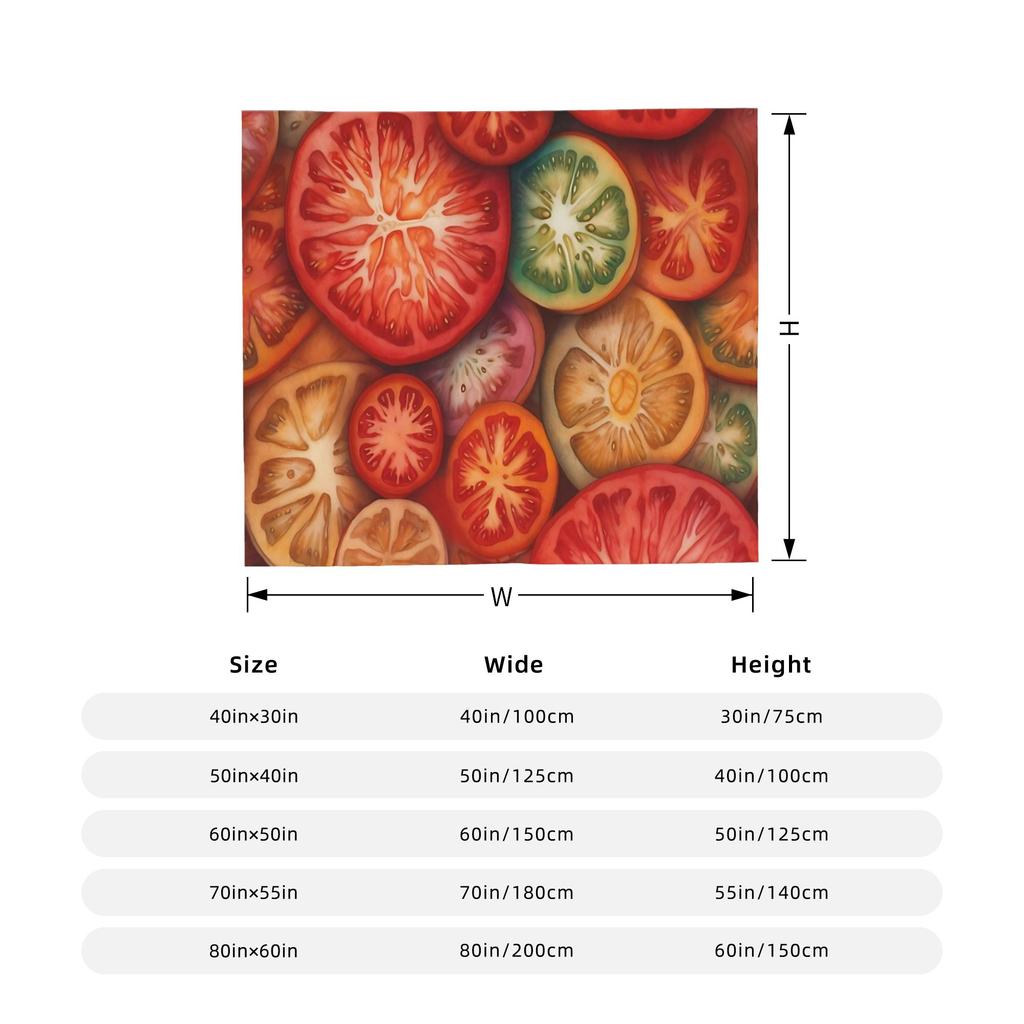 Vegetable Soup Blankets Farming Flannel Throw Blankets Home Couch Personalised Soft Warm Bedspread
