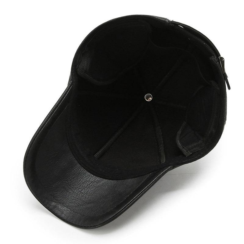 Autumn and winter middle-aged hats Men's winter ear protectors Elderly hats Fleece thickened autumn thermal hats Dad hats