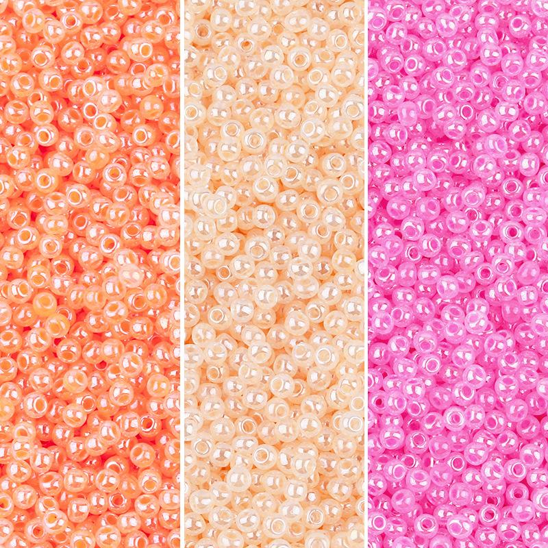 Louleur 2mm Candy Color Beads Czech Glass Beads Seed Beads for Jewelry Making DIY Earrings Bracelet Wholesal
