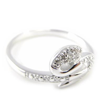 'Temptation' Silver Ring