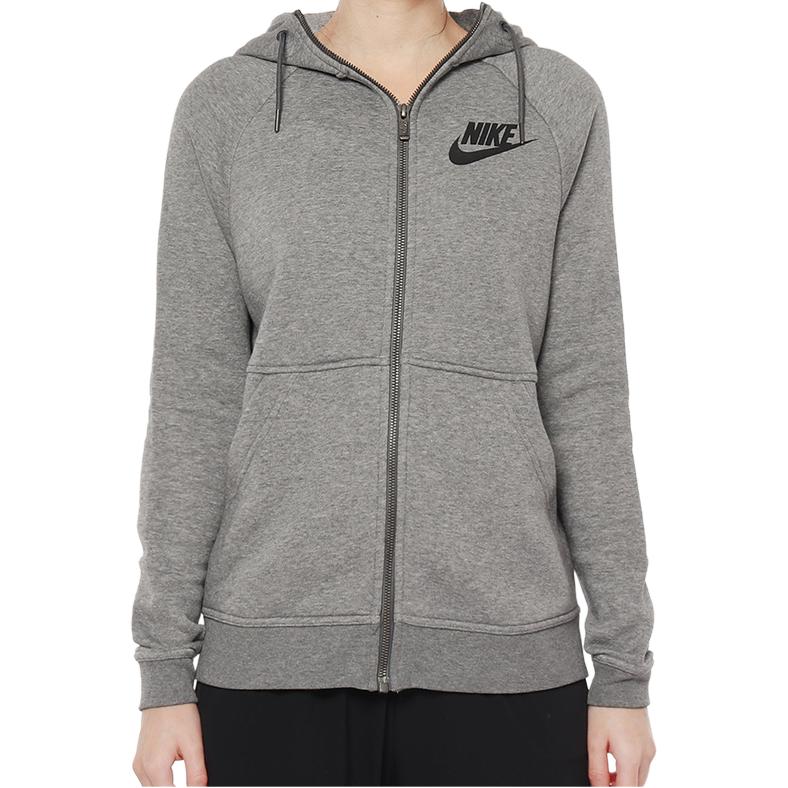 Nike Jackets Women s Gray Hooded Moderate Other 938055-091 M