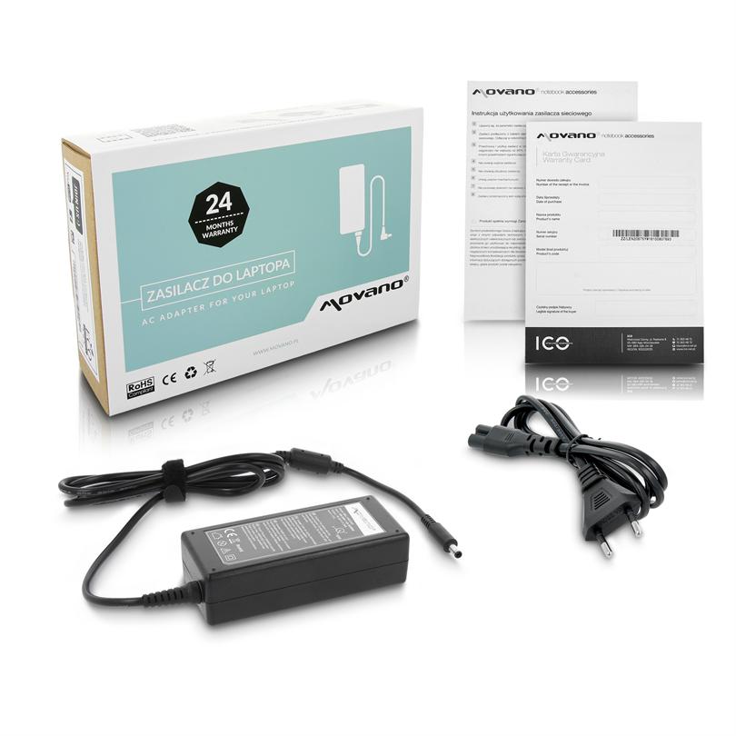 Charger For Dell 19.5V 3.34A 65W 4.5X3.0Mm Pin