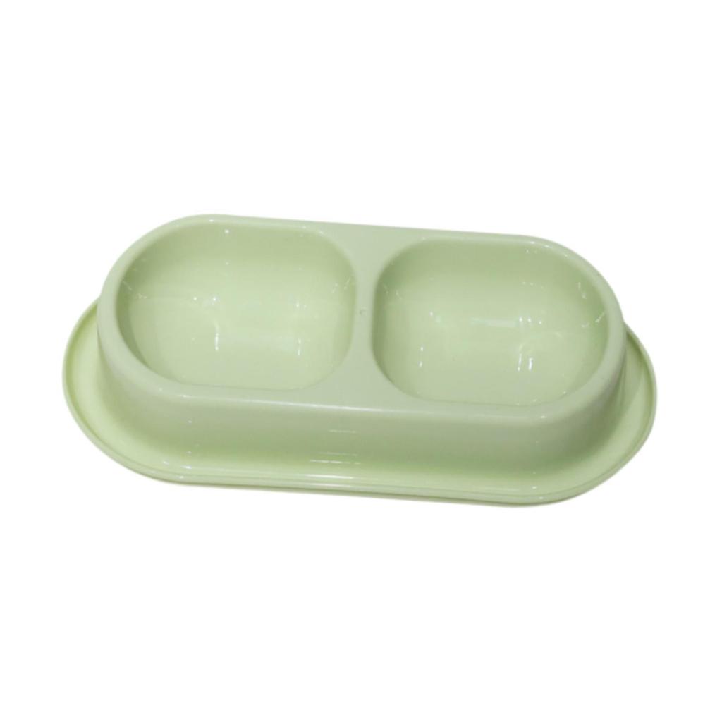 Cat Water and Food Bowl Feeder Travel Spillproof Dish for Small Large Cats Puppies Easy to Rinse
