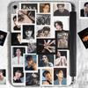 50pcs BTS Polaroid Style Photo Stickers Set-RM Jin Suga J-Hope Jimin V Jungkook Kpop Stickers for Laptop Water Bottle Phone Case ARMY Gift