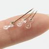 12Pcs Carp Baits Stinging Boilies Pin Replacement with Silicones Corn Ronnies Hair Rig