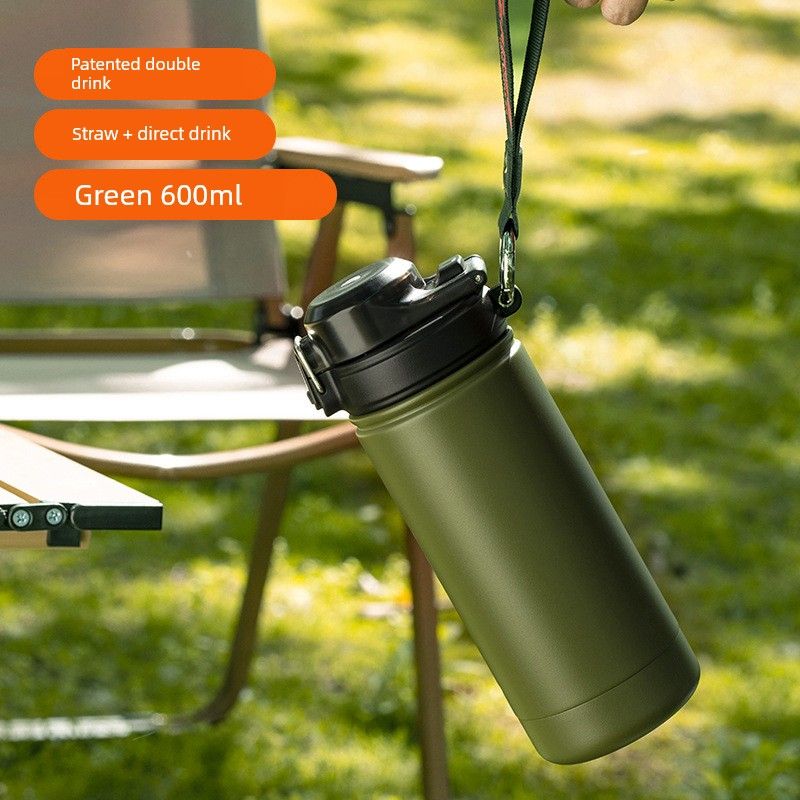 72-Hour Long-Lasting Vacuum Cup Vacuum Cup Large Capacity Vacuum Cup Men's Outdoor Sports Water for Students to Go to School