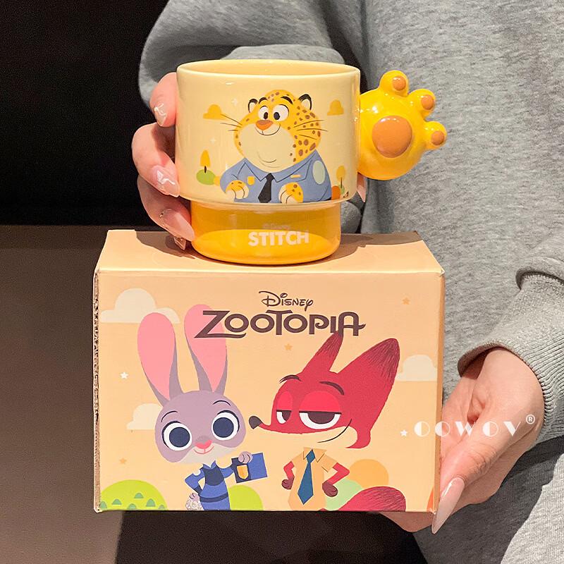Zootopia Leopard Police Officer Ceramic Mug