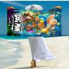 1pc DogMan2 Beach Towel, Comfortable and Thick, and Swimming/Bath/Picnic/Camping Towel, Suitable for Seaside Beaches