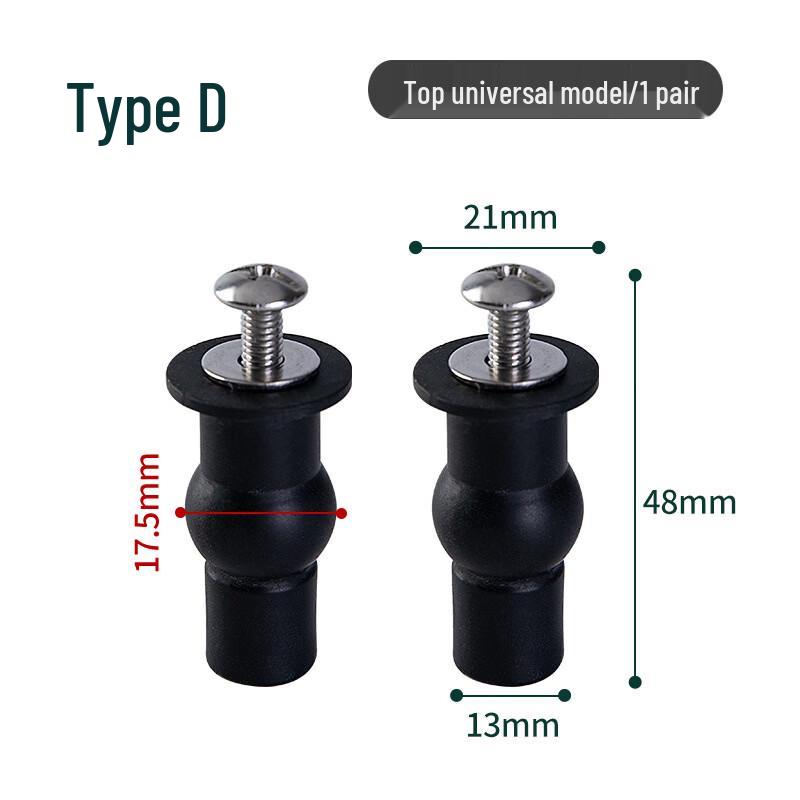 

Black Gourd Head Screws