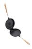 Coleman Double Pan Cooker Frying Pan, Non-Stick, Detachable, Compact