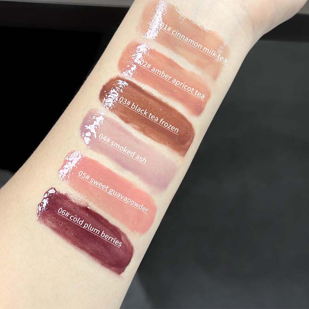 Sweetheart cat ring lip gloss is tender, pseudo-makeup, water gloss lip gloss lipstick