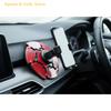 Disco Base Adesiva Sticky Base per Supporto Telefono a Ventosa per Cruscotto Auto Compatibile con Superfici Curve