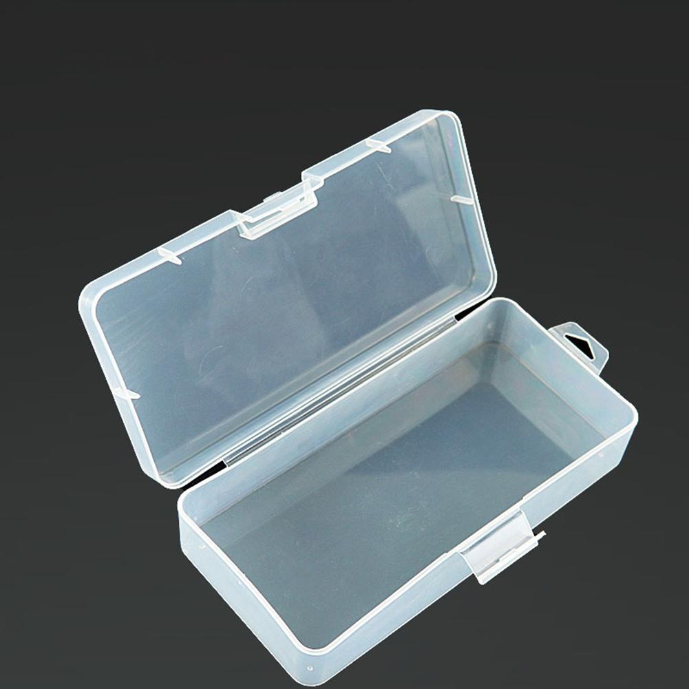 1x Transparent Rectangle PVC Storage Box Screw Holder Case Organizer Container Tool Box Designed Fit For Smart Phone Repair