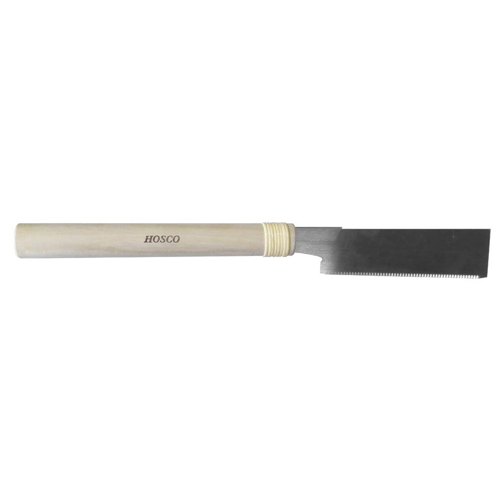HOSCO Luthiers Tools Flush Cutting 120mm Blade Blade Thin Blade with No Ideal for Cutting Fillet Saw, Length, 0.2mm Thickness, Backbone, Wood,