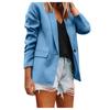 Women's Casual Open Front Cardigan Long Sleeve Button Work  Jacket Coat