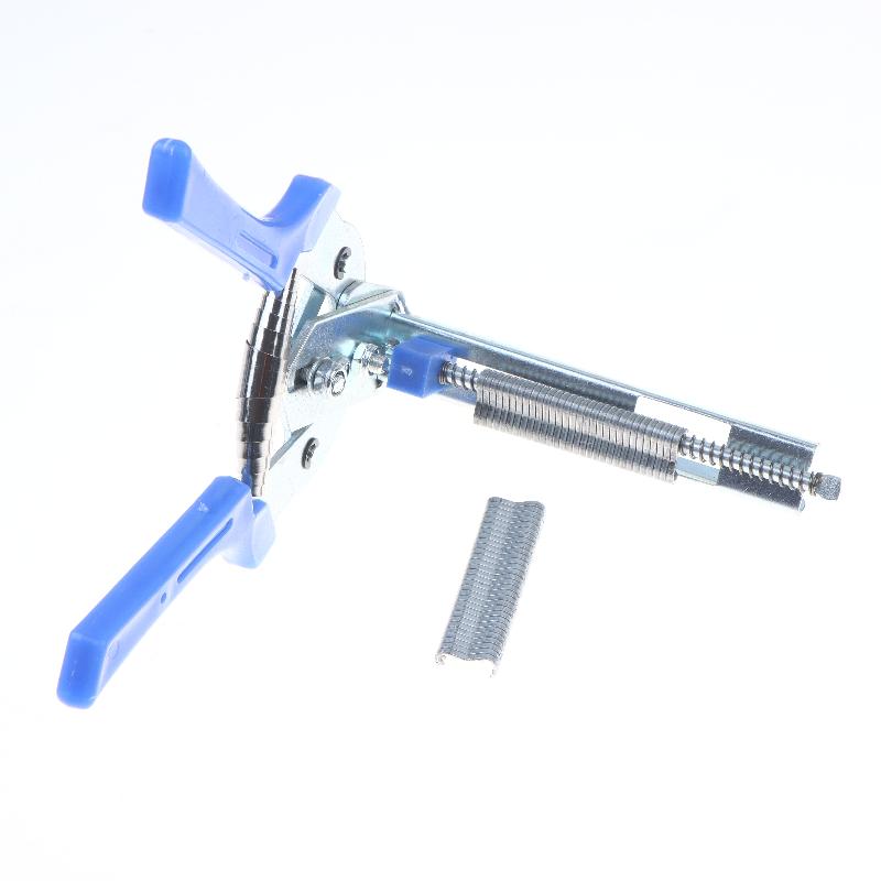 New Sale Heavy-Duty Iron Cage Pliers Set, Pig Pen Clamp Kit M Clips - Durable Home Repair Tools Suitable