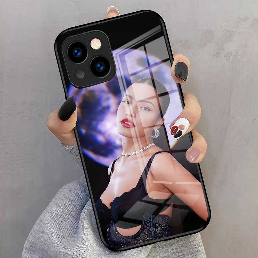 

Emilia Mernes Phone Case For IPhone 17 Pro Max 16 15 14 Pro Max 13 11 X Xs Xr 8 7Plus Glass Cover iPhone 14 Pro