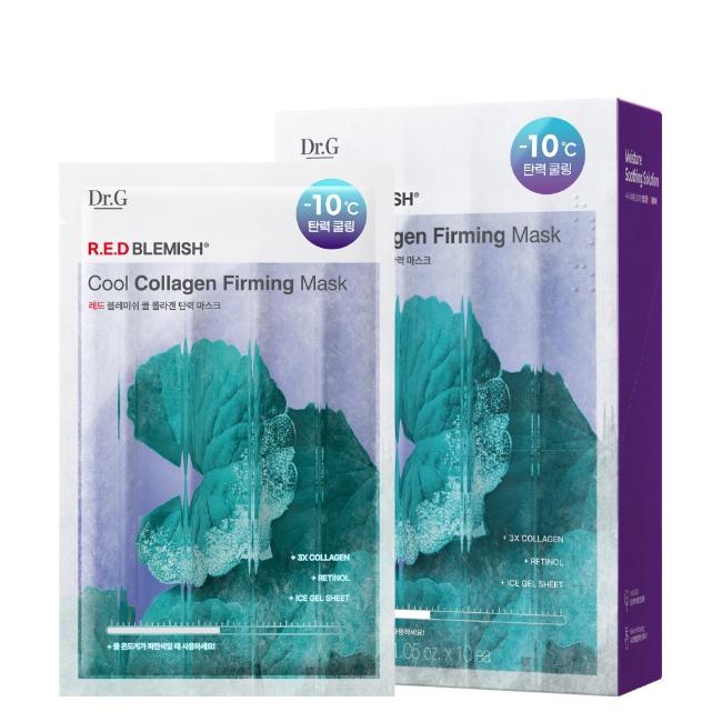 

Dr.G Red Blemish Cool Collagen Firming Mask (10 sheets)