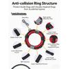 Adjustable Blind Dog Comfort Bumper Harness Featuring Attach Leash for Breathable Experience in Various Environment
