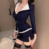 Sex Underwear Sexy Policewoman Uniform Suit Seduction Pajamas Pure Desire Clothes Qqny Flight Attendant