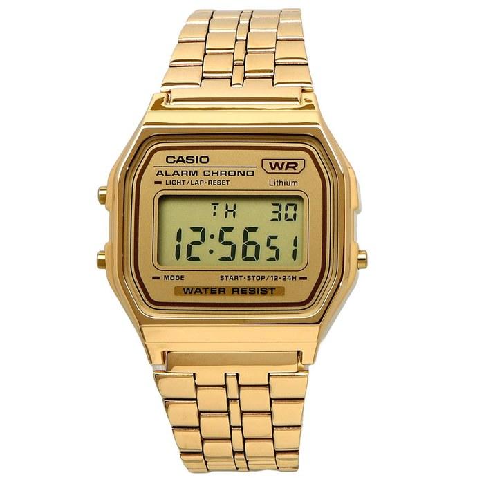 Casio Digital Watch Vintage Series A158WETG-9A Gold