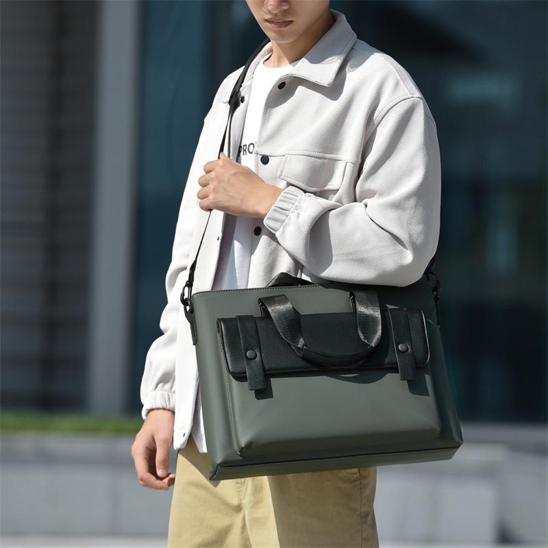 Large Capacity Men's Crossbody Bag Computer Handbag Waterproof Briefcase