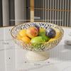 Candy Plate for Home Living Room Candy and Snack Plate Large-capacity Fruit Basket That Can Drain Water