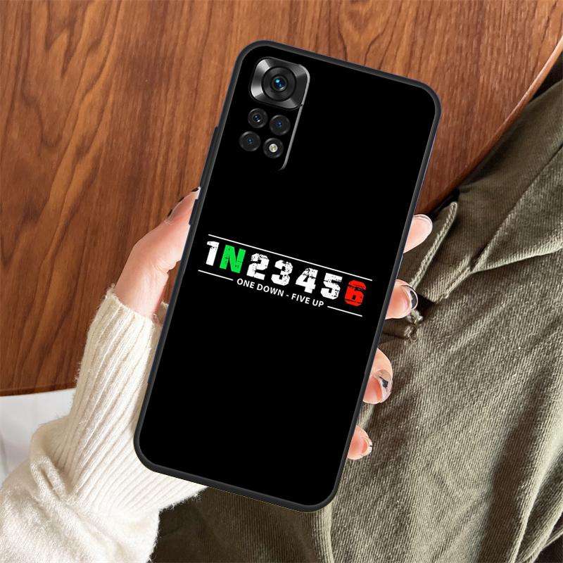 1N23456 Motorcycle Case For Xiaomi Redmi Note 14 Pro 13 12 11 10 15 Pro Plus Redmi 15 C 13 10C 12C 13C 14C Cover