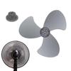 Náhradní díly lopatek ventilátoru 3-listá vrtule 16palcová 400mm náhradní lopatka ventilátoru s krytkou matice Náhradní listy pro nástěnný ventilátor