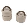 Insulated Food Container Beige 316 Stainless Steel Round Sealed Leak Proof with Bag Insulated Bento