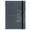 Kyokuto FOBCOOP Monthly Starts October PBF57K26 Planner, 2026/2025 2026, A5, Double-Ring Binding, Black,