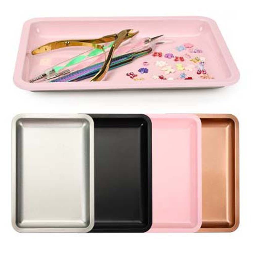 False Nails Dish Tools Nail Art Tools Storage Plate Nail Rhinestones Storage Tool  Lady
