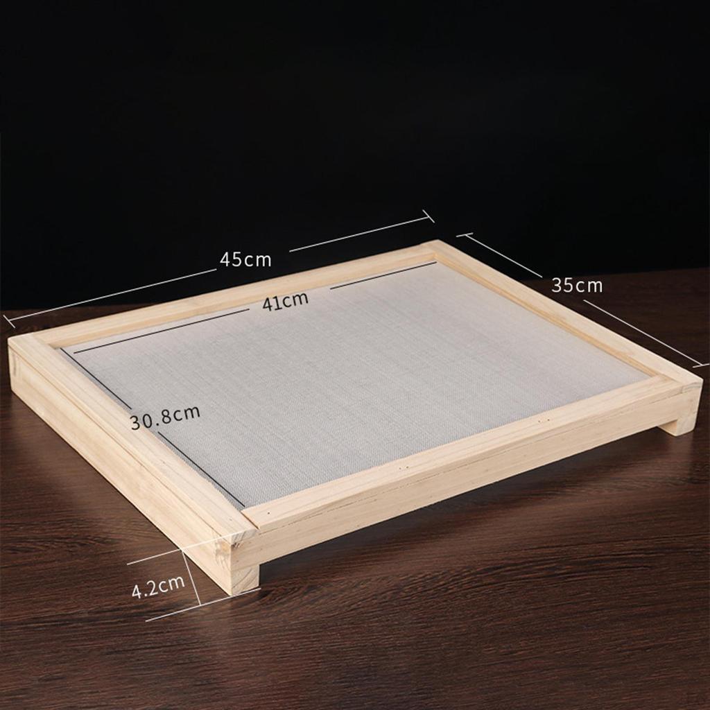 Marco de Red de Secado de Incienso Suministros DIY de Madera Práctico Multifunción Sol para