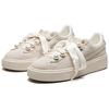 Puma Suede Platform Bling Ribbon Sports Low-Top Sneakers Women Sneakers Off-White 366688-02