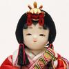 Hina Kimekomi Kotohoki Full Set with Display Round Folding and Doll, Doll, Mirei, Stand, Tray, Screen, Accessories, Natural, KTH-3202G-S2