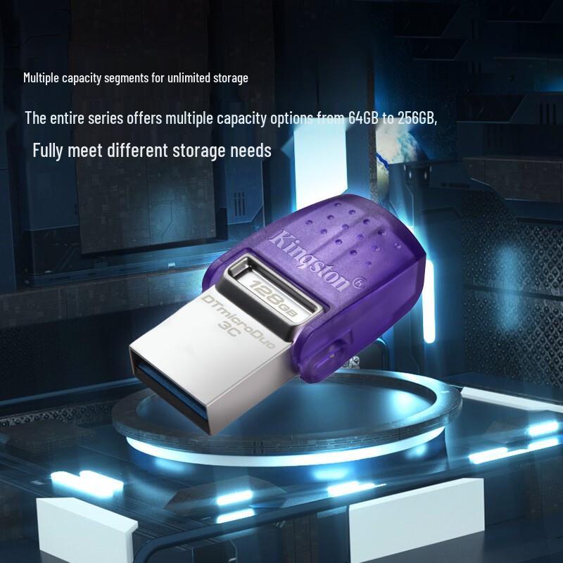Kingston DataTraveler DUO 3CG3 USB 3.2 Gen 1 Type-C Flash Drive
