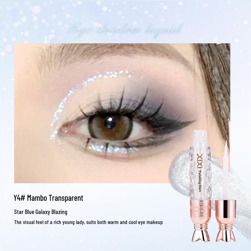 xixi Crystal Clear Liquid Eyeshadow: Pearlescent Glitter for Highlighting Under-eye & Eye Corners