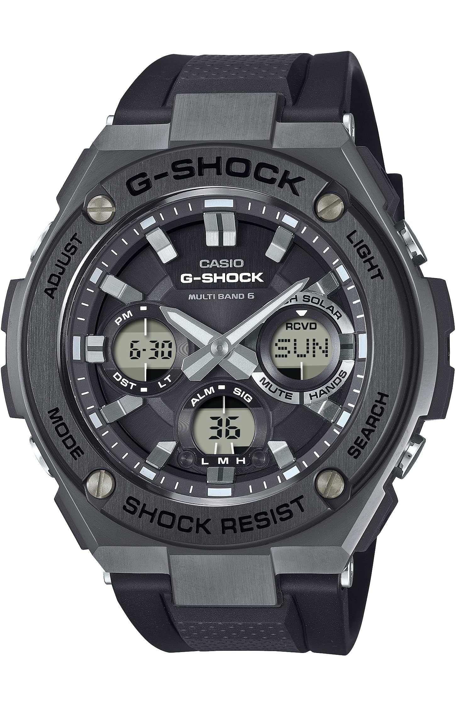 

Watch Radio Solar Black [Casio] G-Shock [G-STEEL] GST-W110MS-1AJF Men s