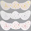 2Pcs Gliding Facial Stickers Anti-Sweat Simulation Freckle Makeup Tattoo Sticker